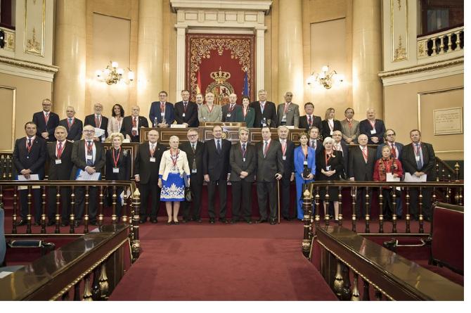 D. Marc Monfort recibe la Distinción de Unión Profesional en su Primera Edición de Premios, Medallas y Distinciones