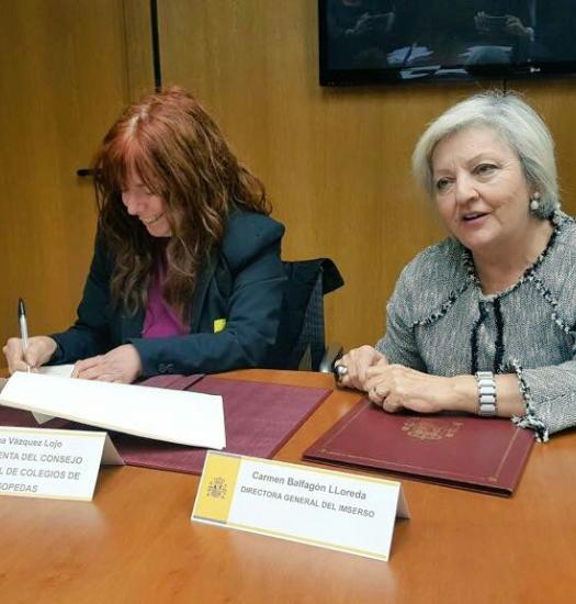 Firma del Protocolo General de Actuación entre el IMSERSO y el CGCL