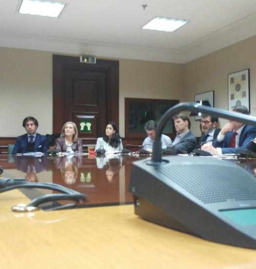 Reunión del CGCL con PSOE y Ciudadanos en el Congreso de los Diputados