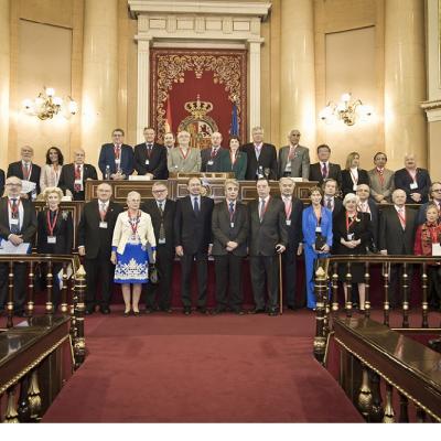 D. Marc Monfort recibe la Distinción de Unión Profesional en su Primera Edición de Premios, Medallas y Distinciones